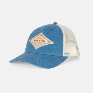 Rhythm Rhythm Frame Trucker Cap Blue
