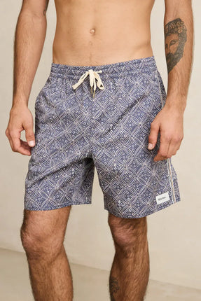 Rhythm Rhythm Heren Heritage Java Beach Short Navy