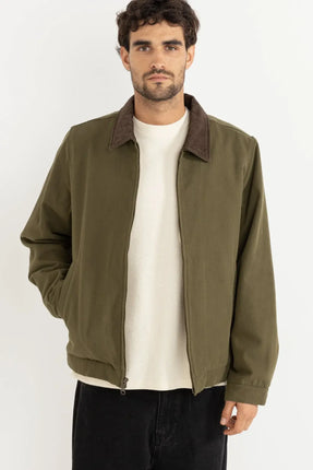 Rhythm Rhythm Heren James Jacket Olive