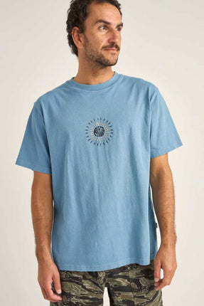 Rhythm Rhythm Heren Sun Beams Vintage T-shirt Dusk
