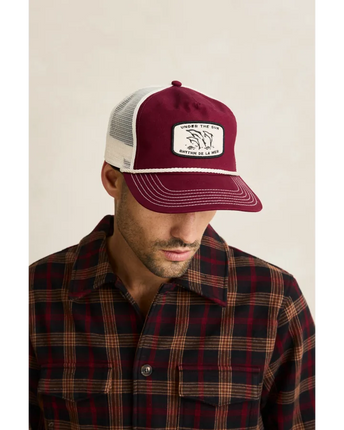 Rhythm Rhythm Pod Trucker Cap Merlot