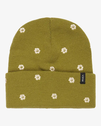 RVCA RVCA Embroidered Essential Beanie Kelly Green