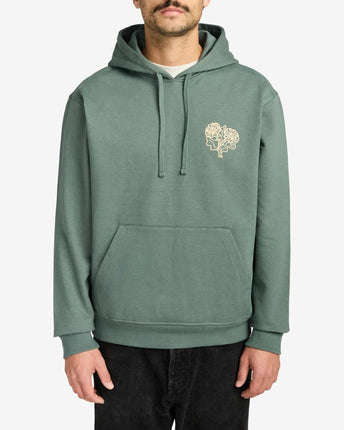 RVCA RVCA Heren Flower Balance Hoodie Balsam Green
