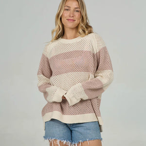 Salty Crew Salty Crew Dames Signal Crew Mushroom