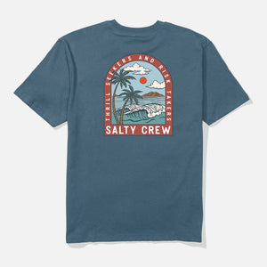 Salty Crew Salty Crew Heren Archway Classic S/S Tee Slate