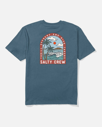 Salty Crew Salty Crew Heren Archway Classic S/S Tee Slate