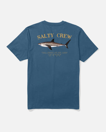 Salty Crew Salty Crew Heren Bruce S/S Tee Cast Blue