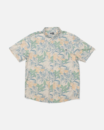 Salty Crew Salty Crew Heren Crew S/S Button Up Shirt Off White