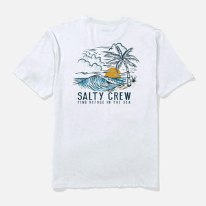 Salty Crew Salty Crew Heren Day Off Classic S/S Tee White
