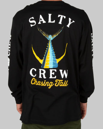 Salty Crew Salty Crew Heren Tailed L/S Tee Black