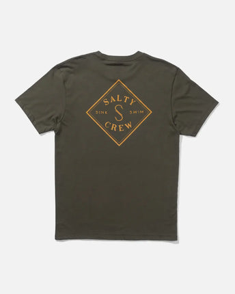 Salty Crew Salty Crew Heren Tippet S/S Tee Dusty Olive