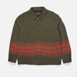 Salty Crew Salty Crew Heren Trawl Overshirt Dusty Olive