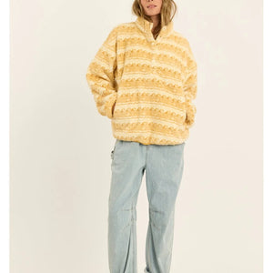 Sisstrevolution Sisstrevolution Epic Wave Fuzzy Fleece Rattan