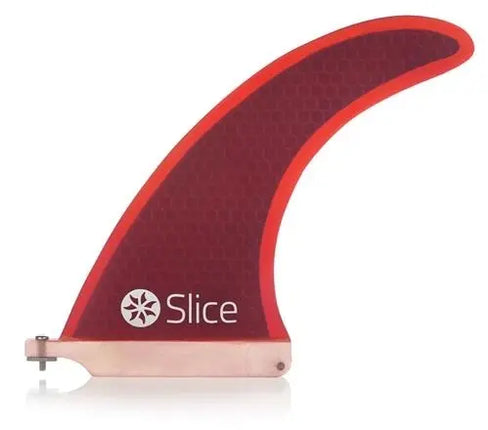 Slice Slice Rtm Hexcore Longboard Fin 8 Inch Red