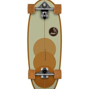 Slide Surf Skateboards Slide Surf Skate Citrus Trim 28"