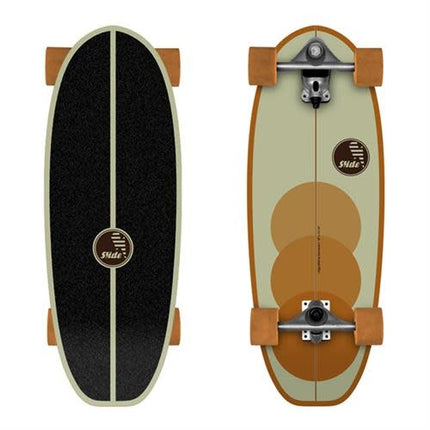 Slide Surf Skateboards Slide Surf Skate Citrus Trim 28"