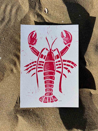 Studio Els Studio Els Lobster Print A5