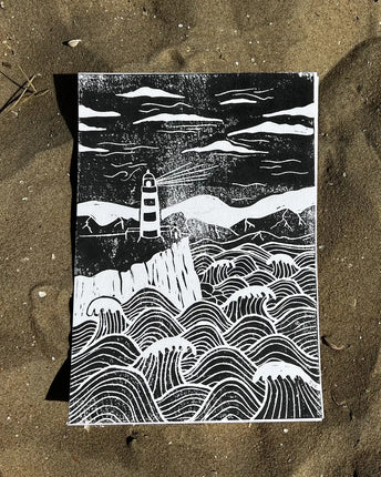 Studio Els Studio Els Vuurtoren Print A4