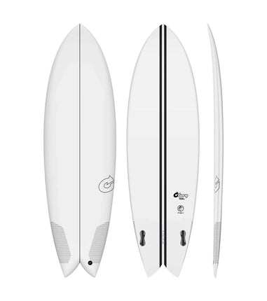 Torq Torq Fish TEC - FCS II - 2 Fin 5'10 Clear