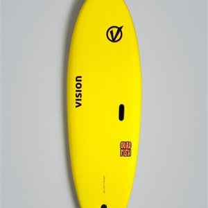 Vision Vision 5'6" Quad Fish Yellow
