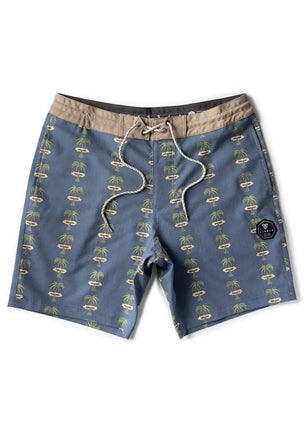 Vissla Vissla Atomic Palms 17" Boys Boardshorts Midnight