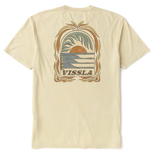 Vissla Vissla Heren Canopy Cosmic Wash Tee Dune