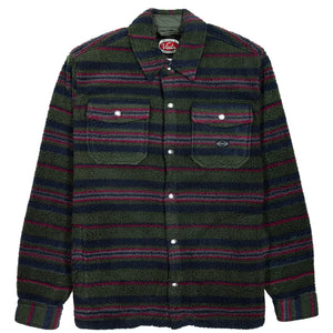 Vissla Vissla Heren Peaks Sherpa All Over Shirt Dark Naval