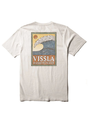 Vissla Vissla Heren Peaky SS Tee White