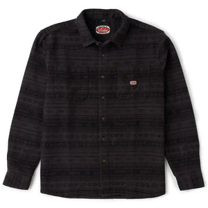 Vissla Vissla Heren Vadim Jacquard Eco Flannel Black