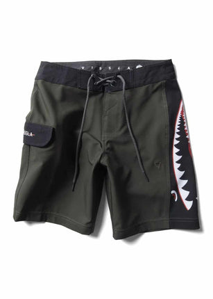 Vissla Vissla Warbird 17" Boys Boardshorts Tarp