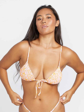 Volcom Volcom Coco Triangle Bikini Top Melon