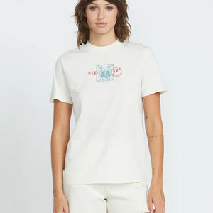 Volcom Volcom Dames Filip Rygalski Tee Bone