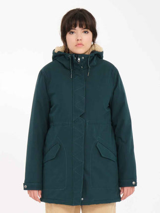 Volcom Volcom Dames Less Is More 5K Parka Ponderosa Pine