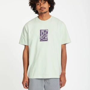 Volcom Volcom Heren Flowatch Tee Cloud Blue