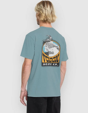 Volcom Volcom Heren Zurf Co Pw SS Tee Tradewinds