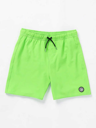 Volcom Volcom Kinder Lido Solid Trunks Electric Green