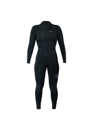 Xcel Xcel Axis 4/3 Dames Back Zip Wetsuit Black Palm-Monstera