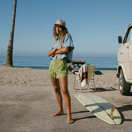 billabong sunny daze elstic pants island green