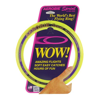 Aerobie Aerobie Sprint Ring Frisbee Geel