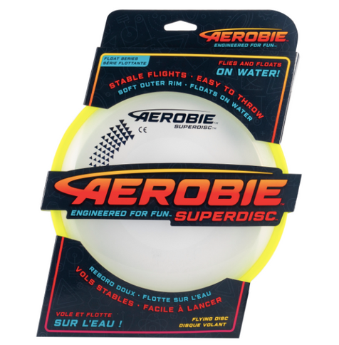 Aerobie Aerobie Superdisc Ultra Frisbee Geel
