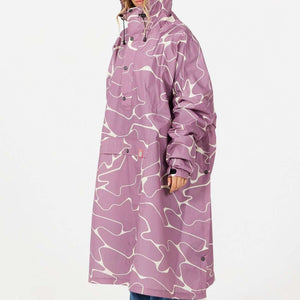 After Essentials After Essentials Rain Poncho Dusty Rose