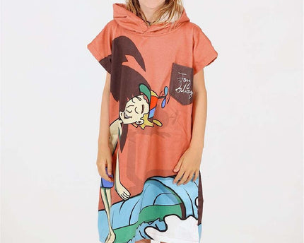 After Essentials After Kinder Surf Poncho Pro Series Tony Silvagni