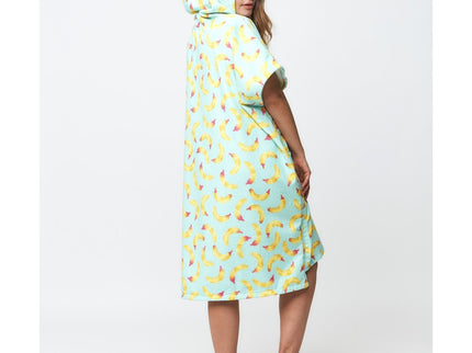 After Essentials After Surf Poncho Banana Stains Sky Blue