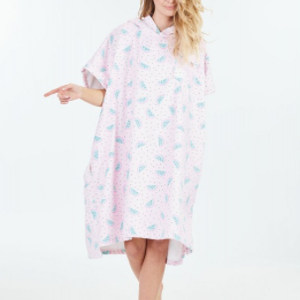 After Essentials After Surf Poncho Watermelon Pink