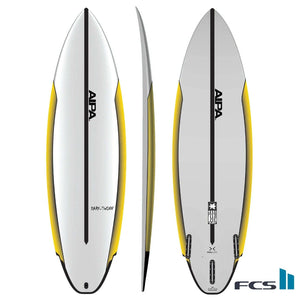 AIPA Surfboards Aipa Dark Twinn - Dual Core - FCS II - 3 Fin 6'0