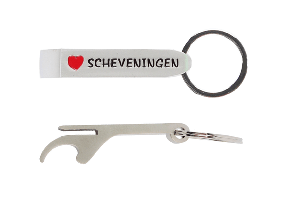 Aloha Beachclub, Surfschool & Surfshop Scheveningen Sleutelhanger Flessenopener
