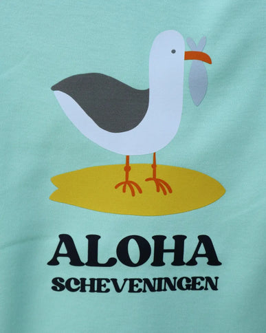 Aloha Label Aloha Baby Romper Catch Of The Day Mint Green