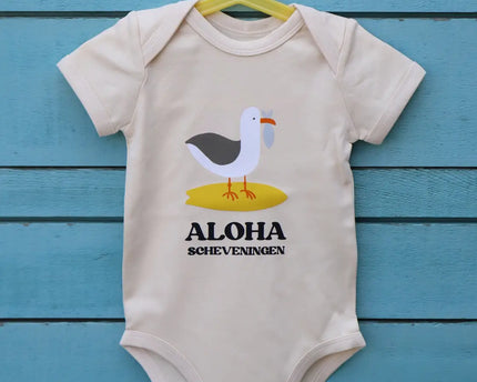 Aloha Label Aloha Baby Romper Catch Of The Day Natural