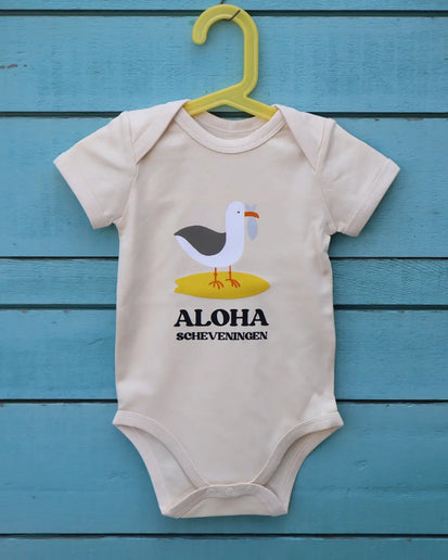 Aloha Label Aloha Baby Romper Catch Of The Day Natural
