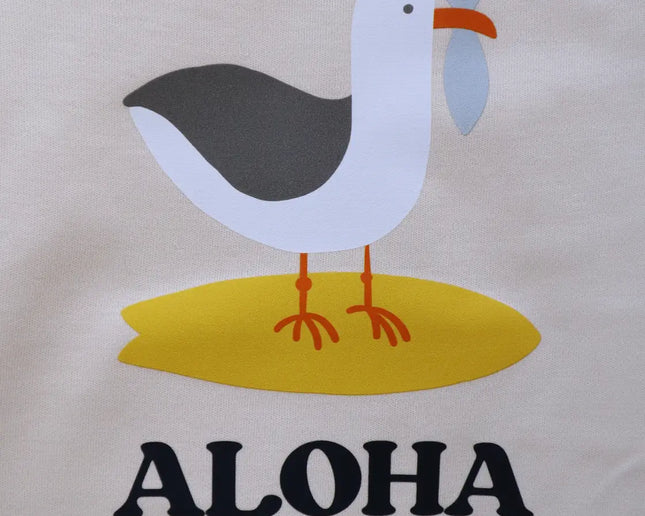 Aloha Label Aloha Baby Romper Catch Of The Day Natural